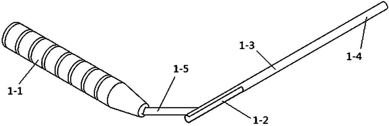 A lead needle extractor for orthopedics