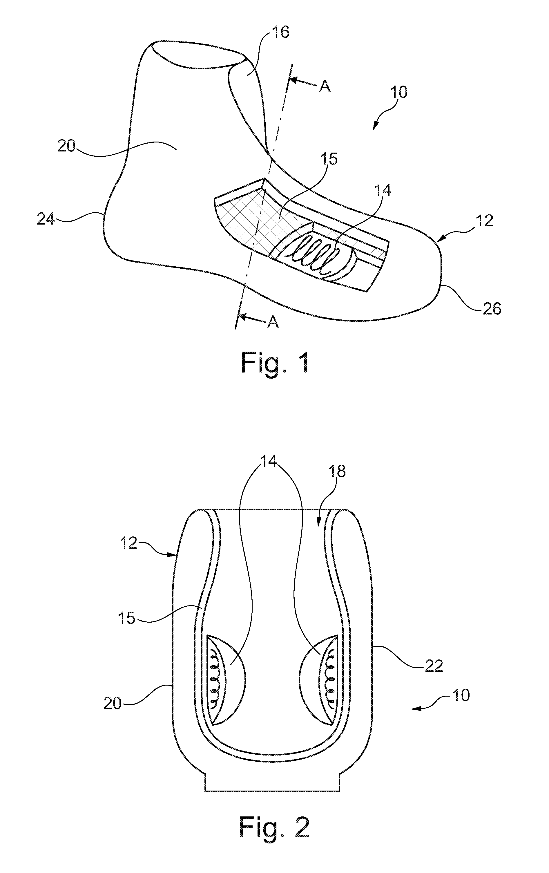 Process for producing a hollow item by injection- moulding and object obtained by using said process