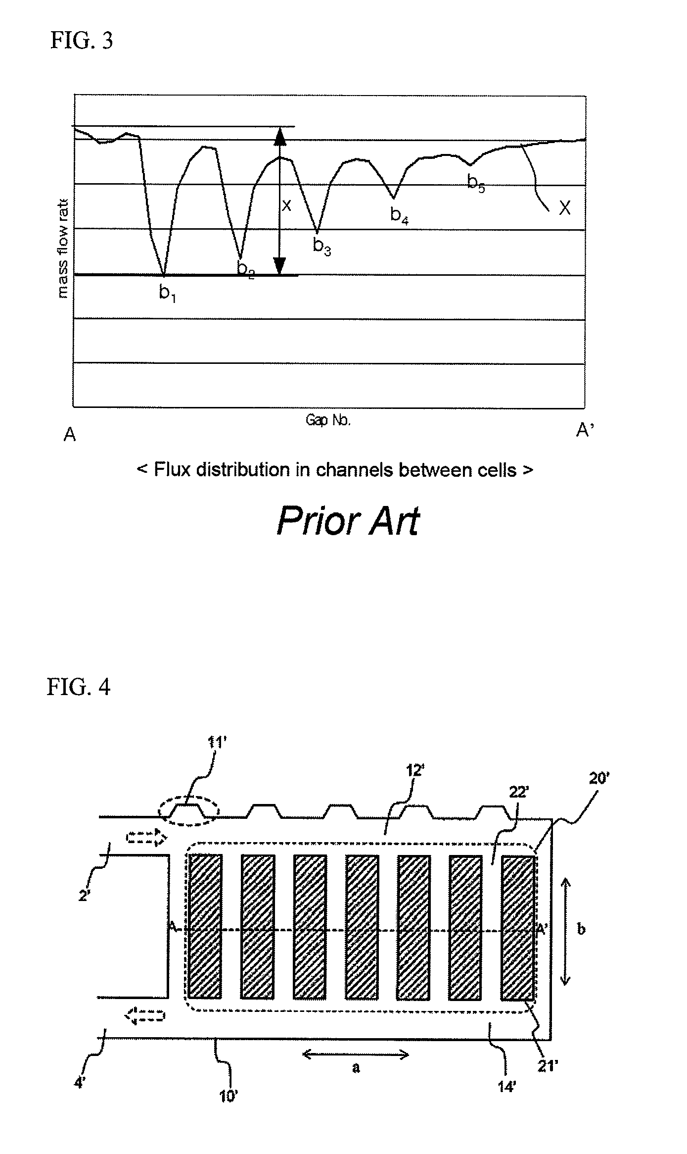 Middle or large-sized battery pack case providing improved distribution uniformity of coolant flux