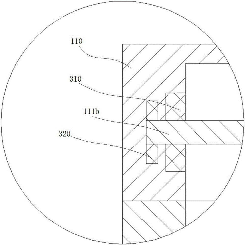 Lamp panel mounting structure for LED lamp