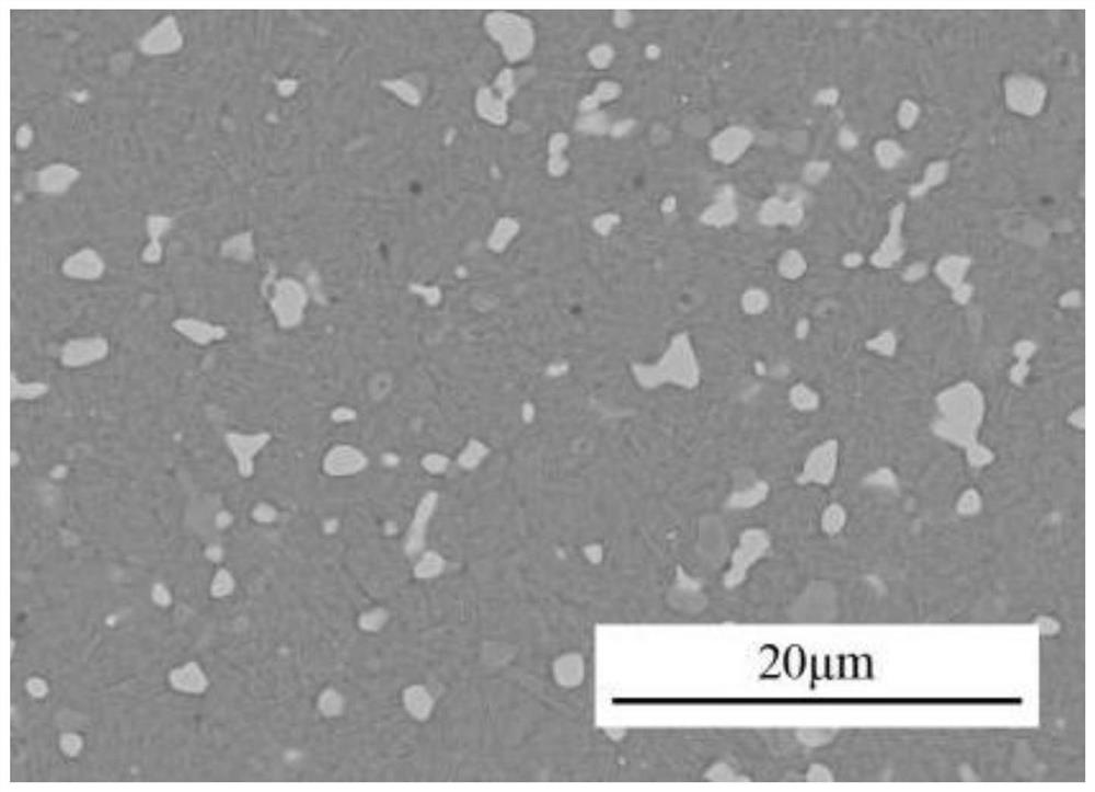 Aluminum nitride dispersion strengthened powder metallurgy aluminum high speed steel and preparation method thereof