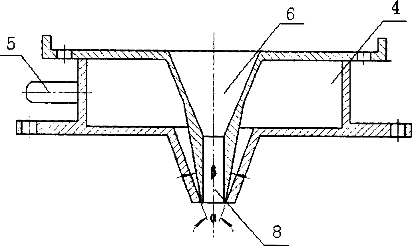 Device for preparing metal ultrafine powder and its method