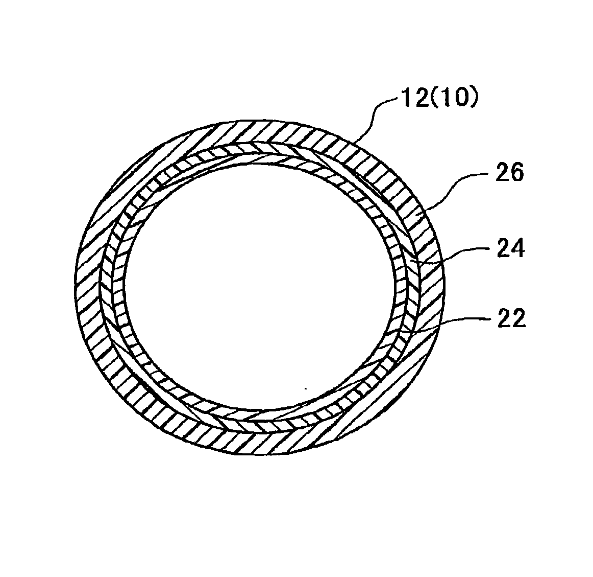 Plastic pipe and manufacturing method therefor