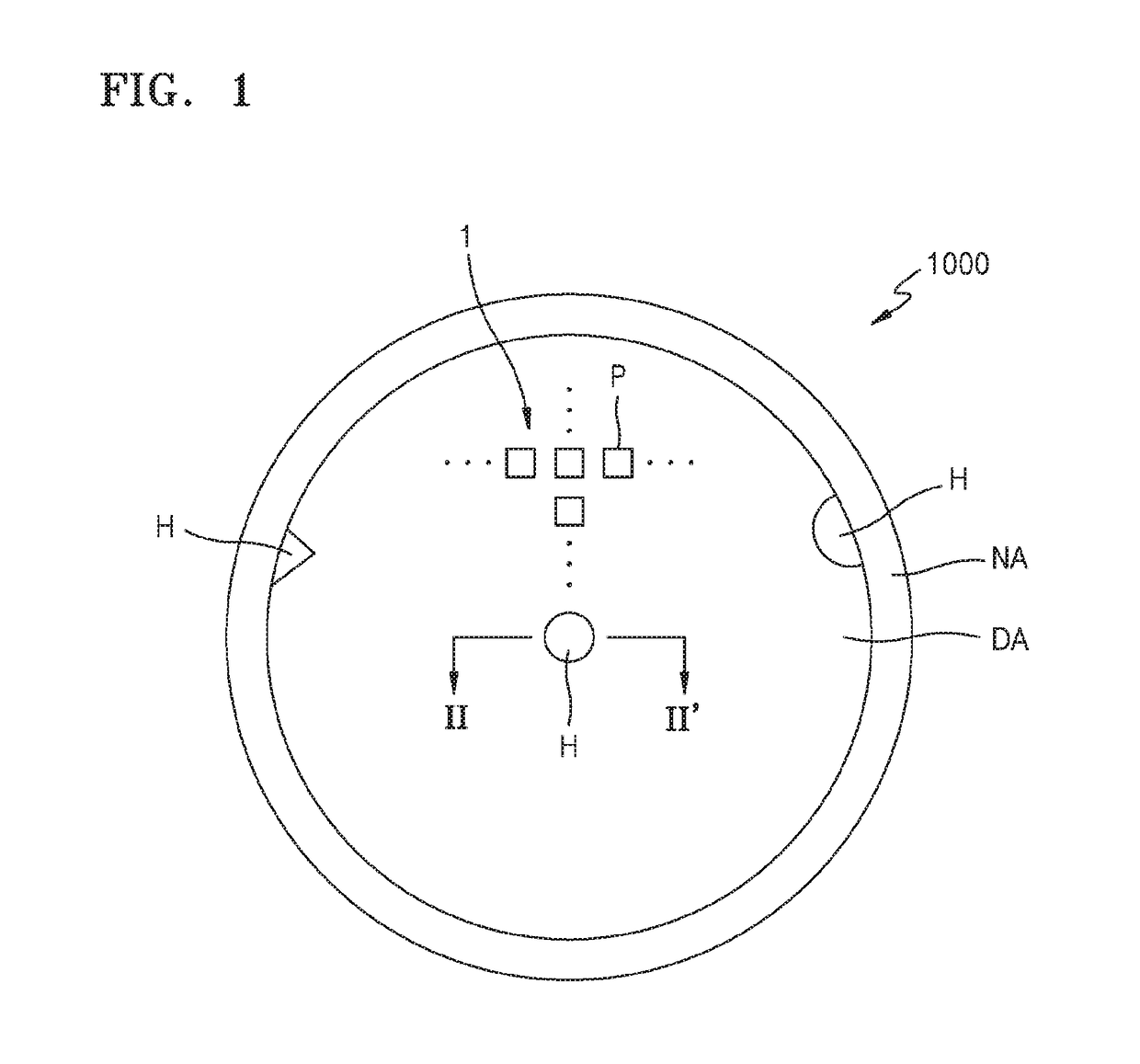 Display apparatus with substrate hole, and method of manufacturing the same