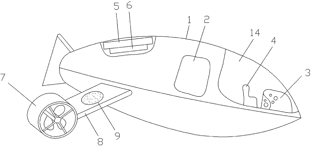 Submarine with microbubble function