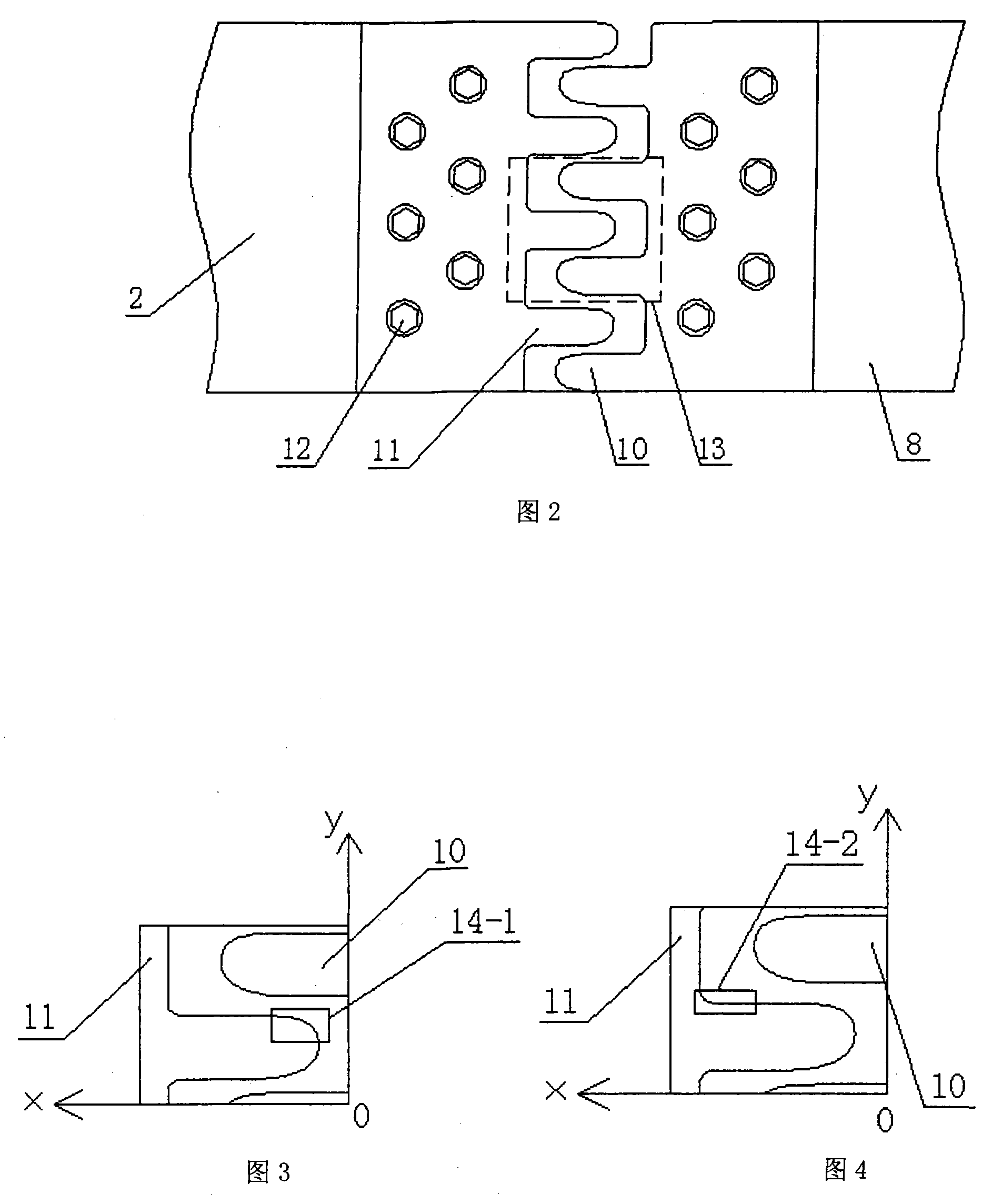 Method for automatic measurement of shaking amplitude of straddle-seat type single traffic rail beam