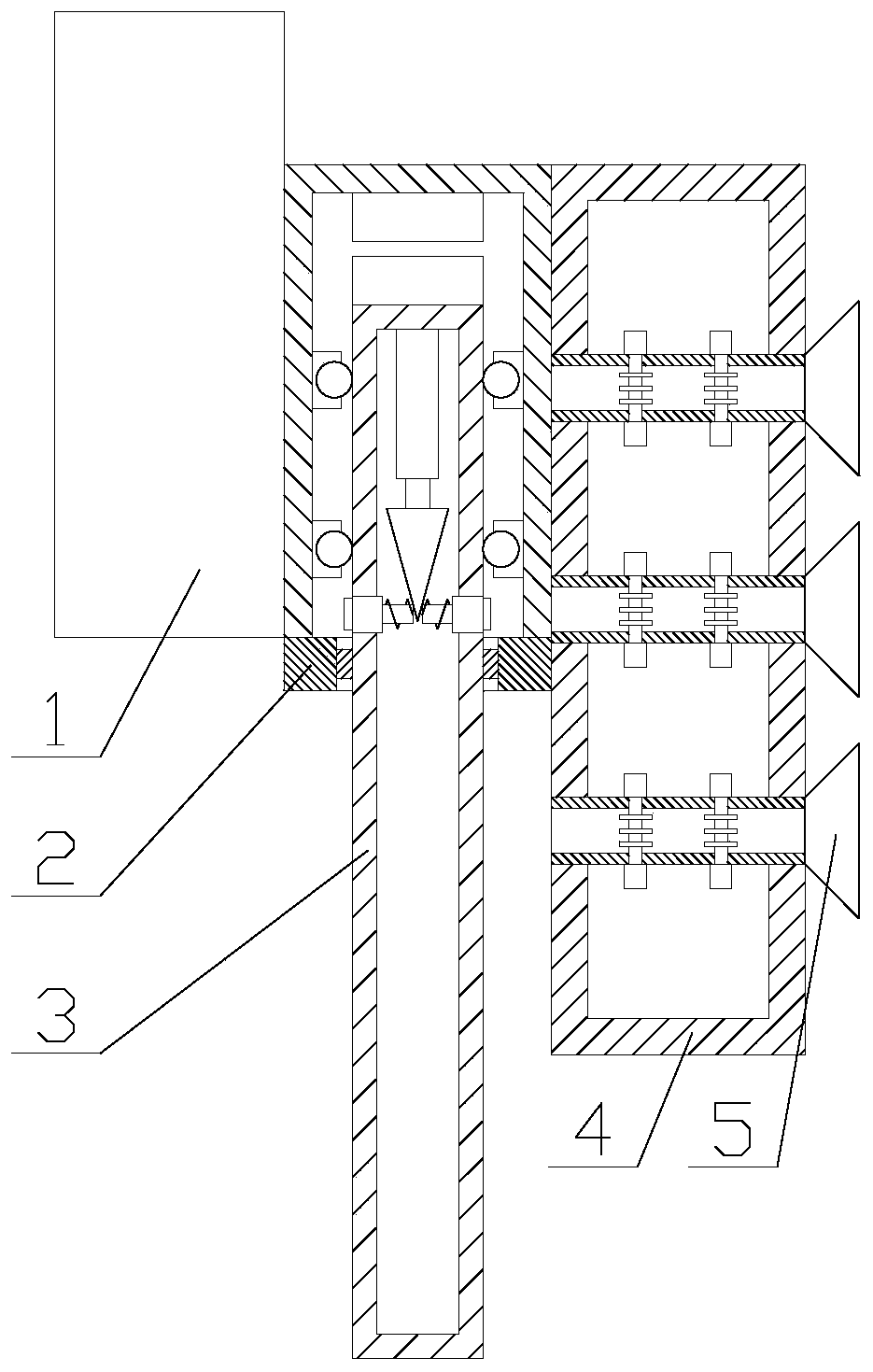 Wireless AP convenient to disassemble and assemble based on blockchain technology