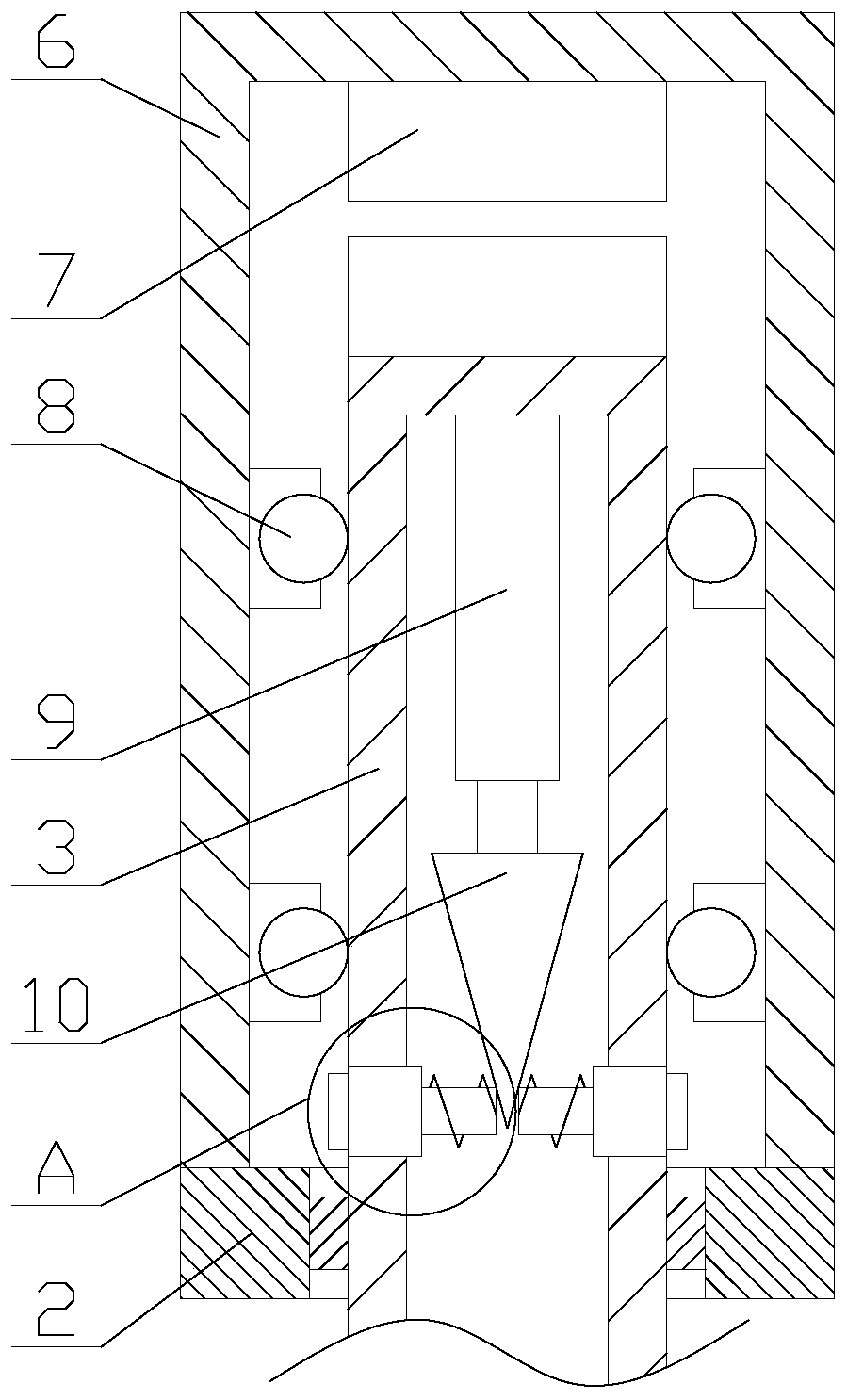 Wireless AP convenient to disassemble and assemble based on blockchain technology