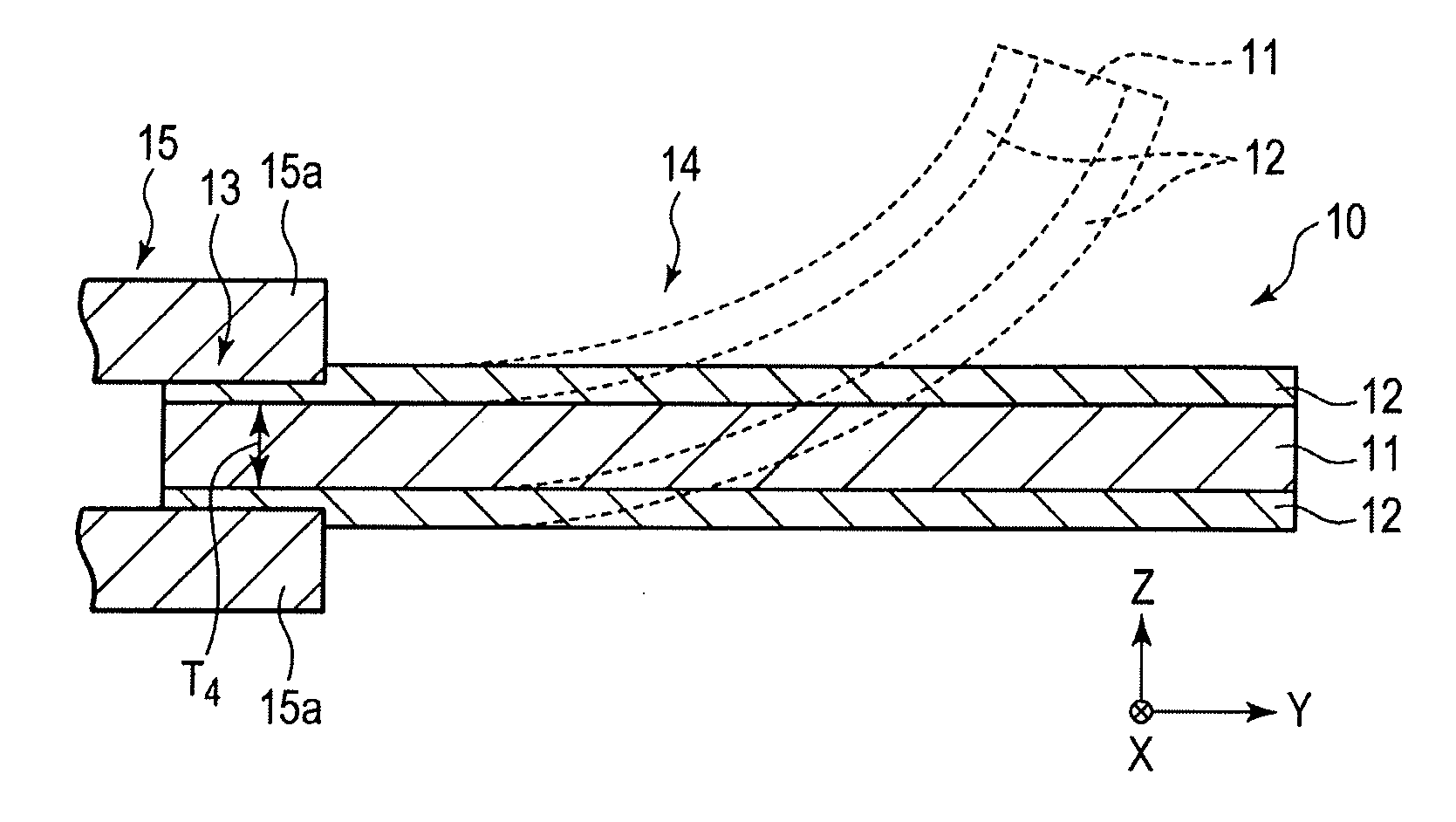 Polymer actuator and device equipped with polymer actuator