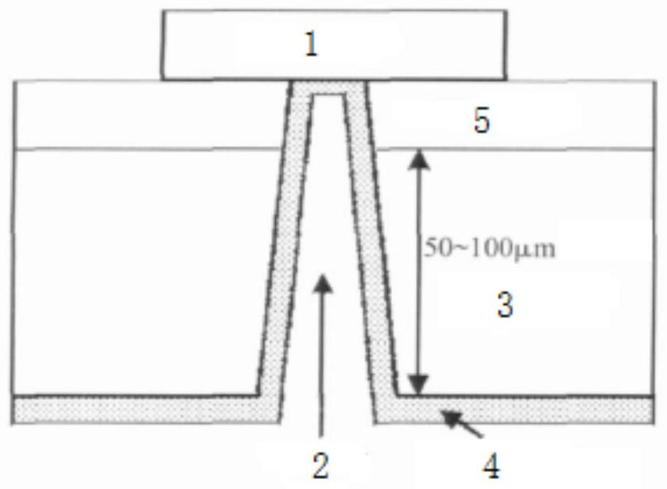 Etching method of sic substrate