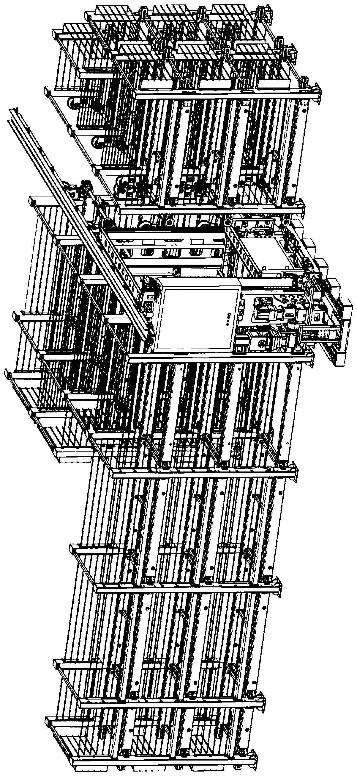 A marine intensive automatic intelligent storage system suitable for marine environment