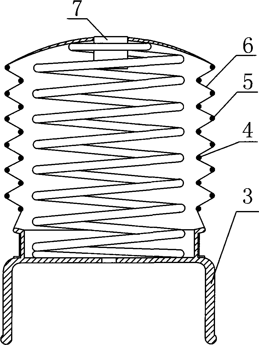 Split capsule type cupping device