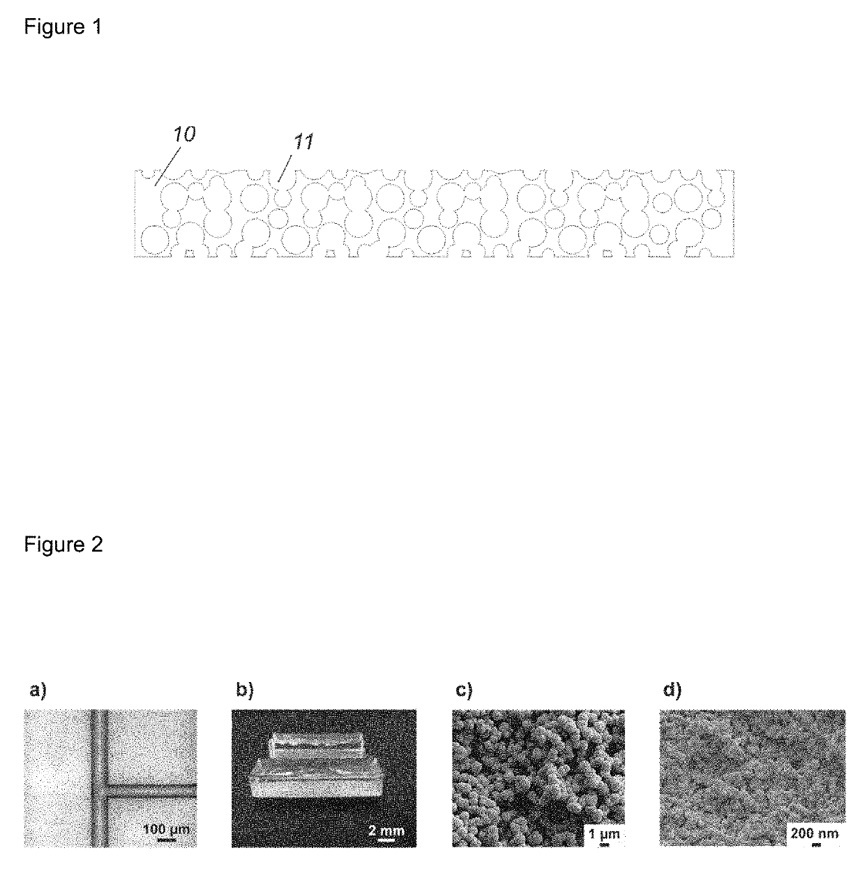 Highly fluorinated nanostructured polymer foams for producing super-repellent surfaces