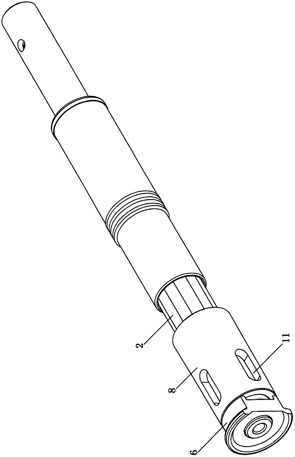 Heat-insulating and dustproof nail shooting device
