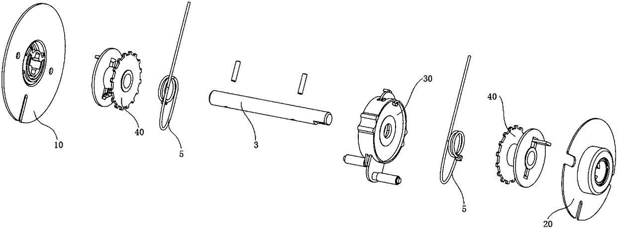 Self-locking mechanism under resistance and hand rocking device