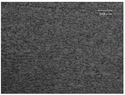 Steel plate for punching-welding axle housing and manufacturing method thereof