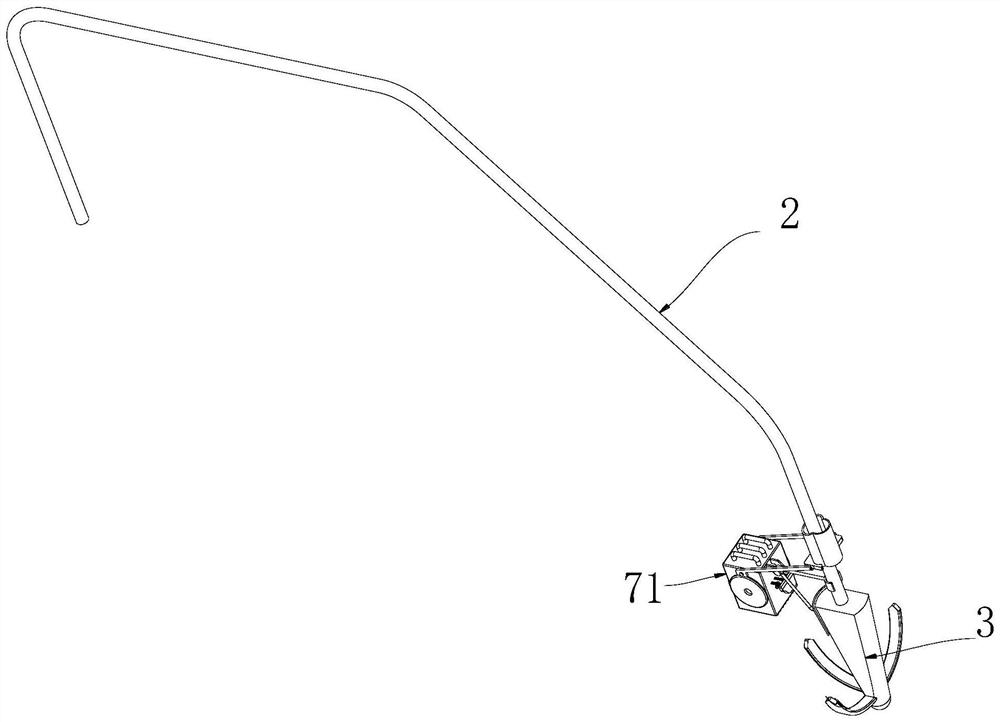 Intelligent anchoring device for navigation transport ship