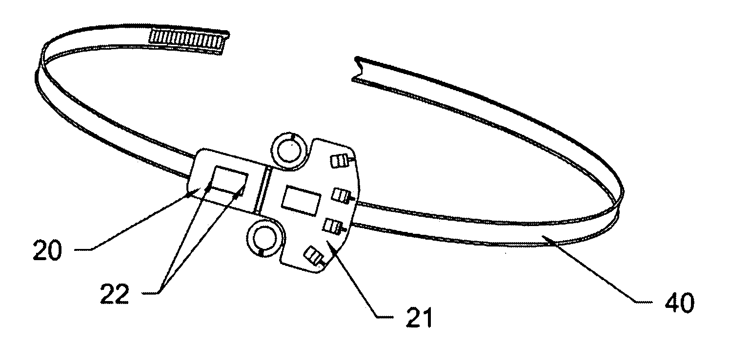 Fasten Device for Tire Pressure Alarm Transmitter