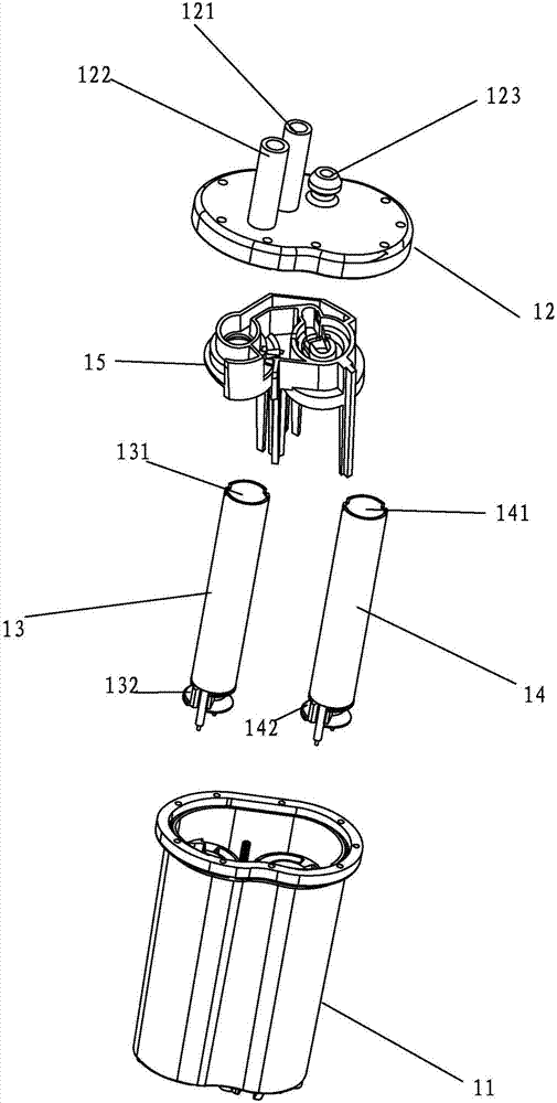 Double-loop non-scale steam generating device