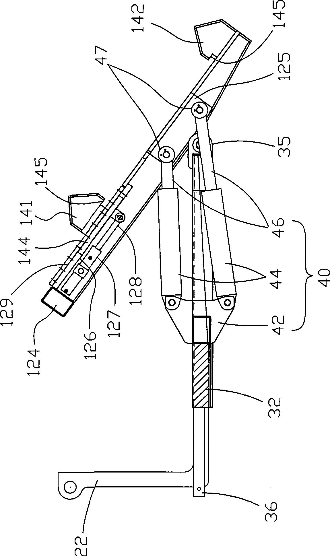 Member turnover device