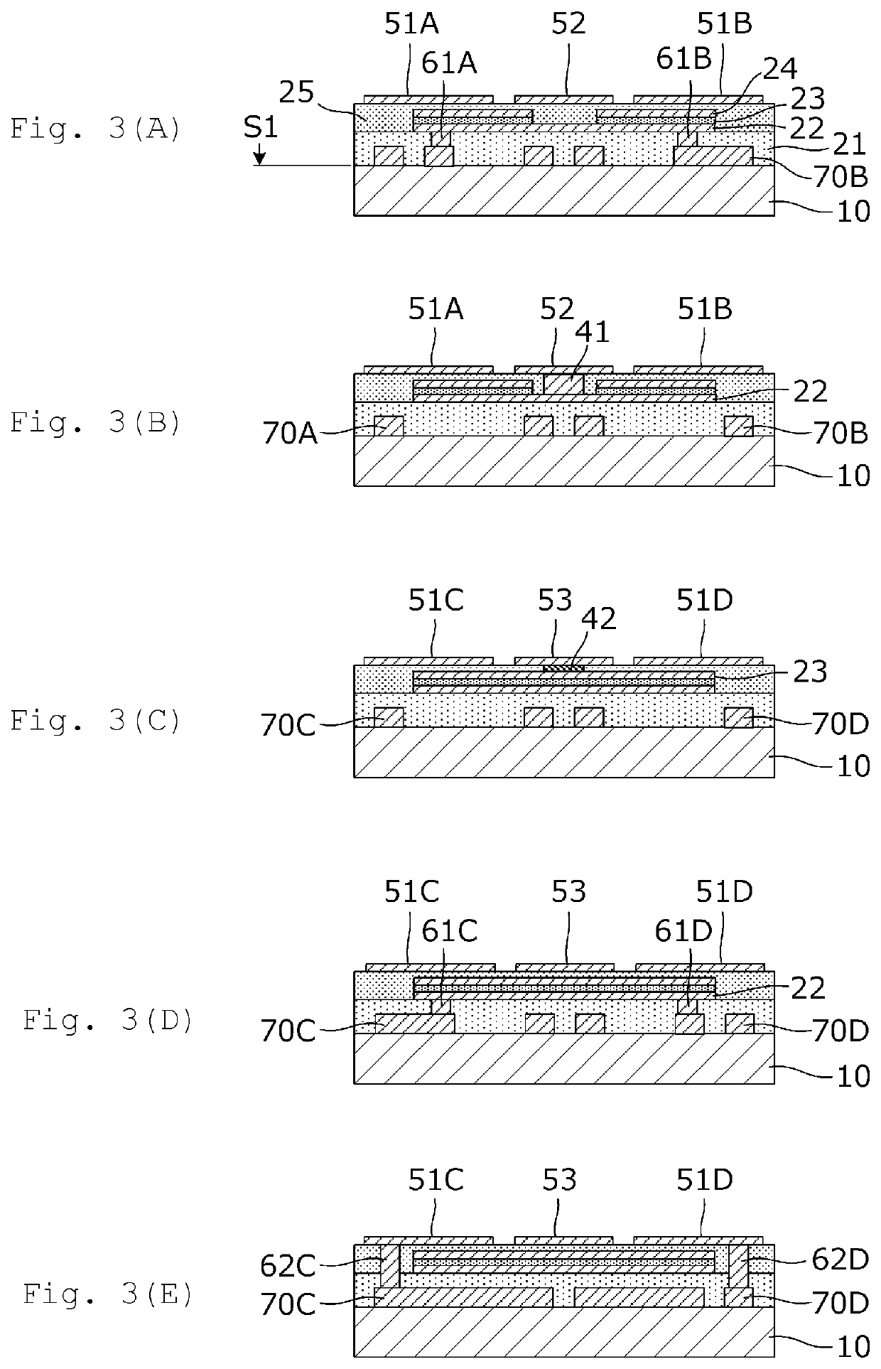 Surface-mounted LC device