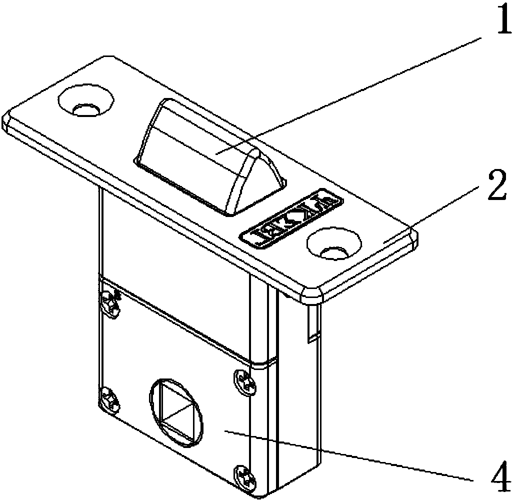 Door and window lock body with adjustable and automatic locking and unlocking functions