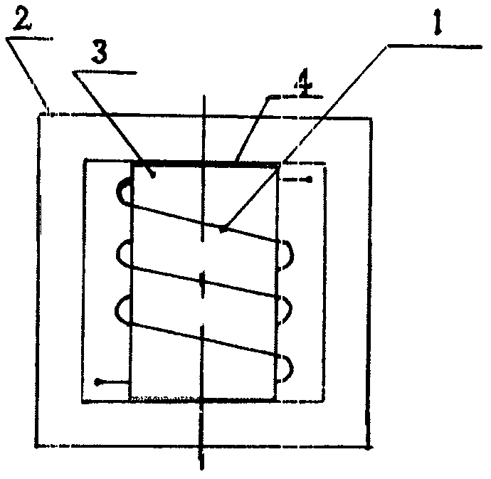 Nickel zinc ferrite magnetic shielding inductor product and manufacturing method thereof