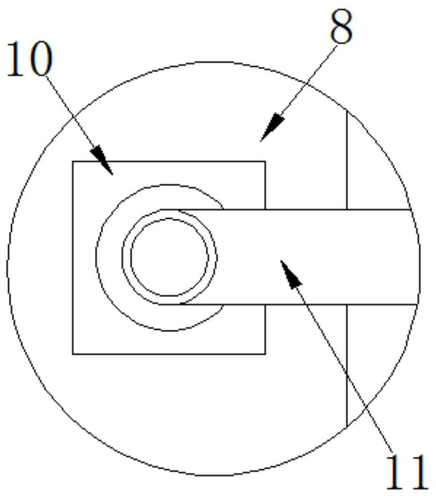 Building auxiliary structure based on prefabricated reinforced concrete hollow formwork