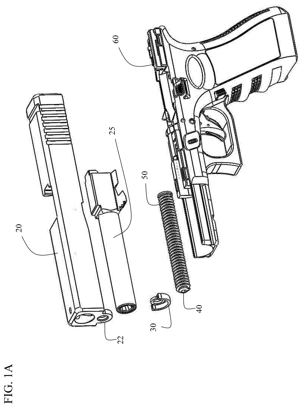 Handgun slide to frame adapter