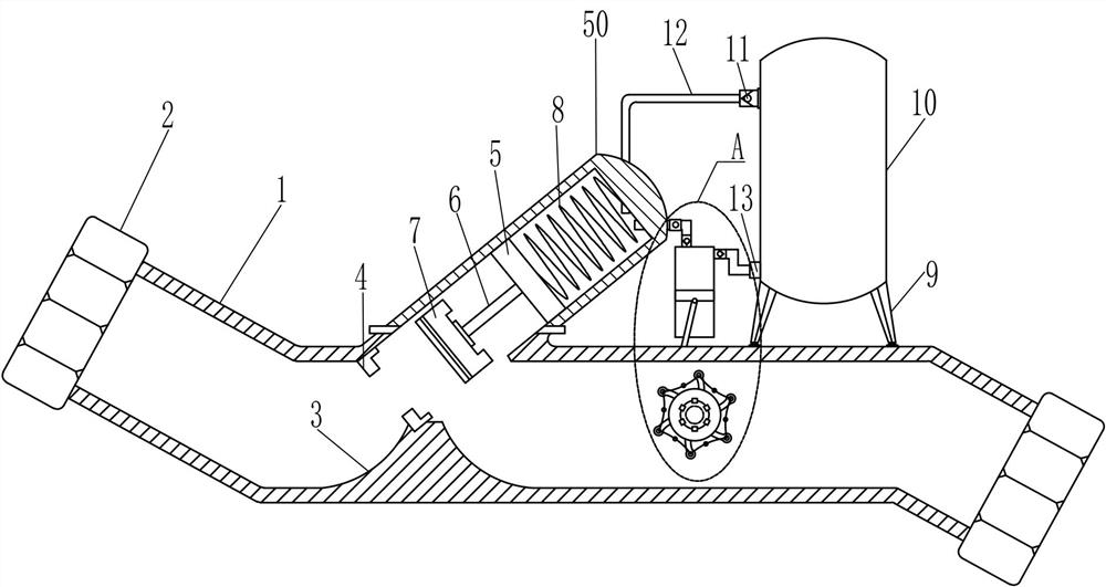 A flow control valve