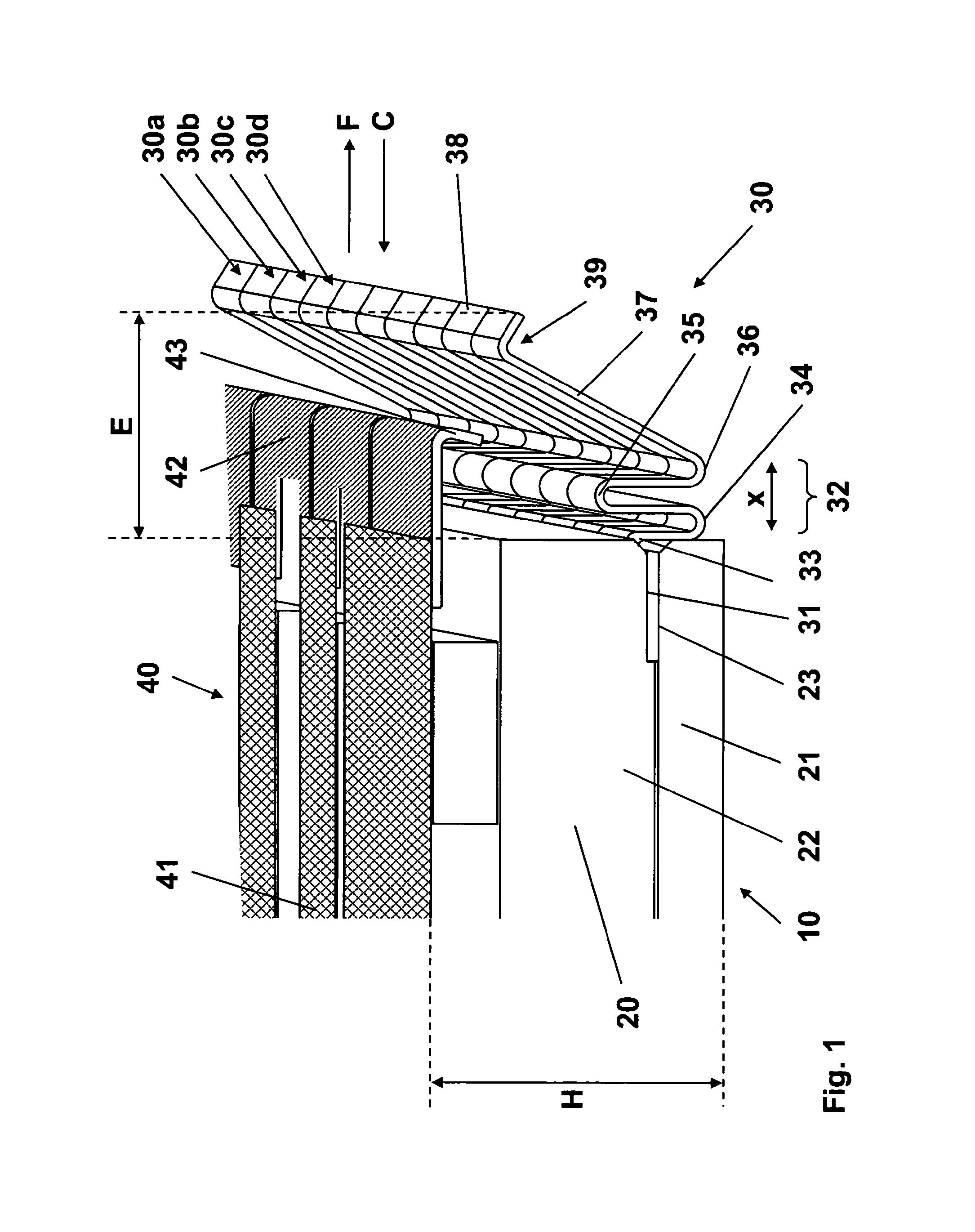 Mask support, mask assembly, and assembly comprising a mask support and a mask