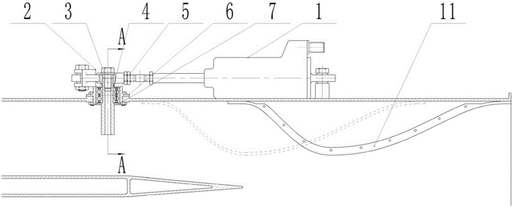 A parallel intake type rear bypass ejector in the adjustable mechanism of a variable cycle engine