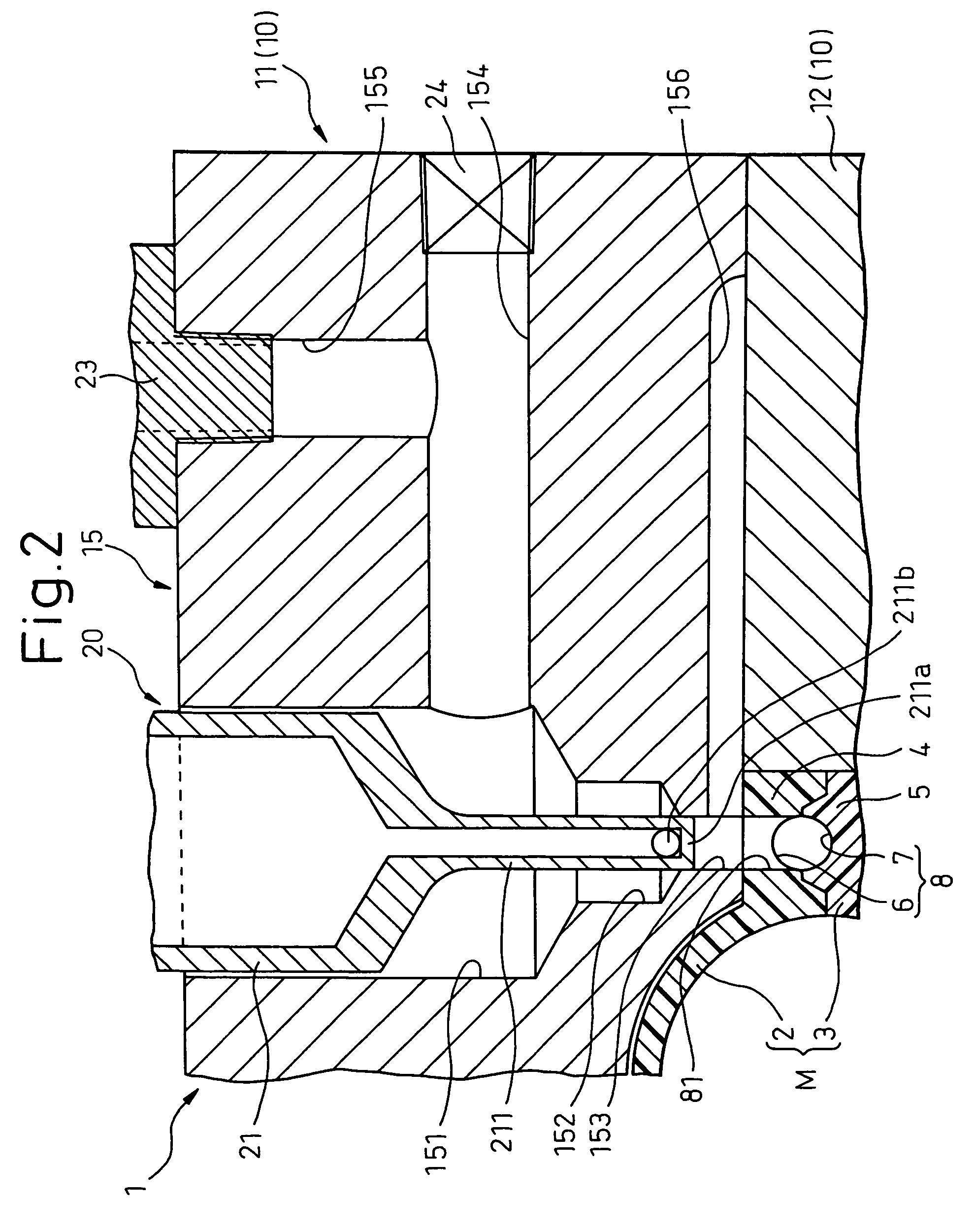 Heated medium supplying method and structure for secondary molding of resin molded component