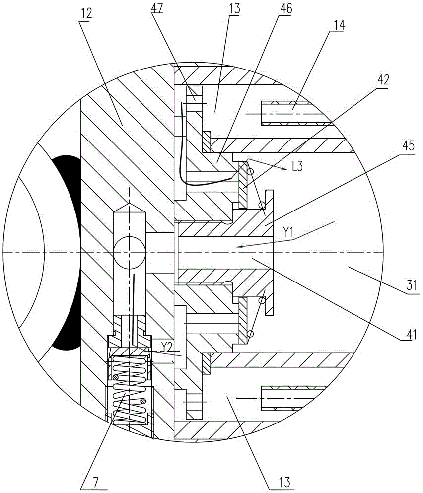 A hydraulic shock absorber