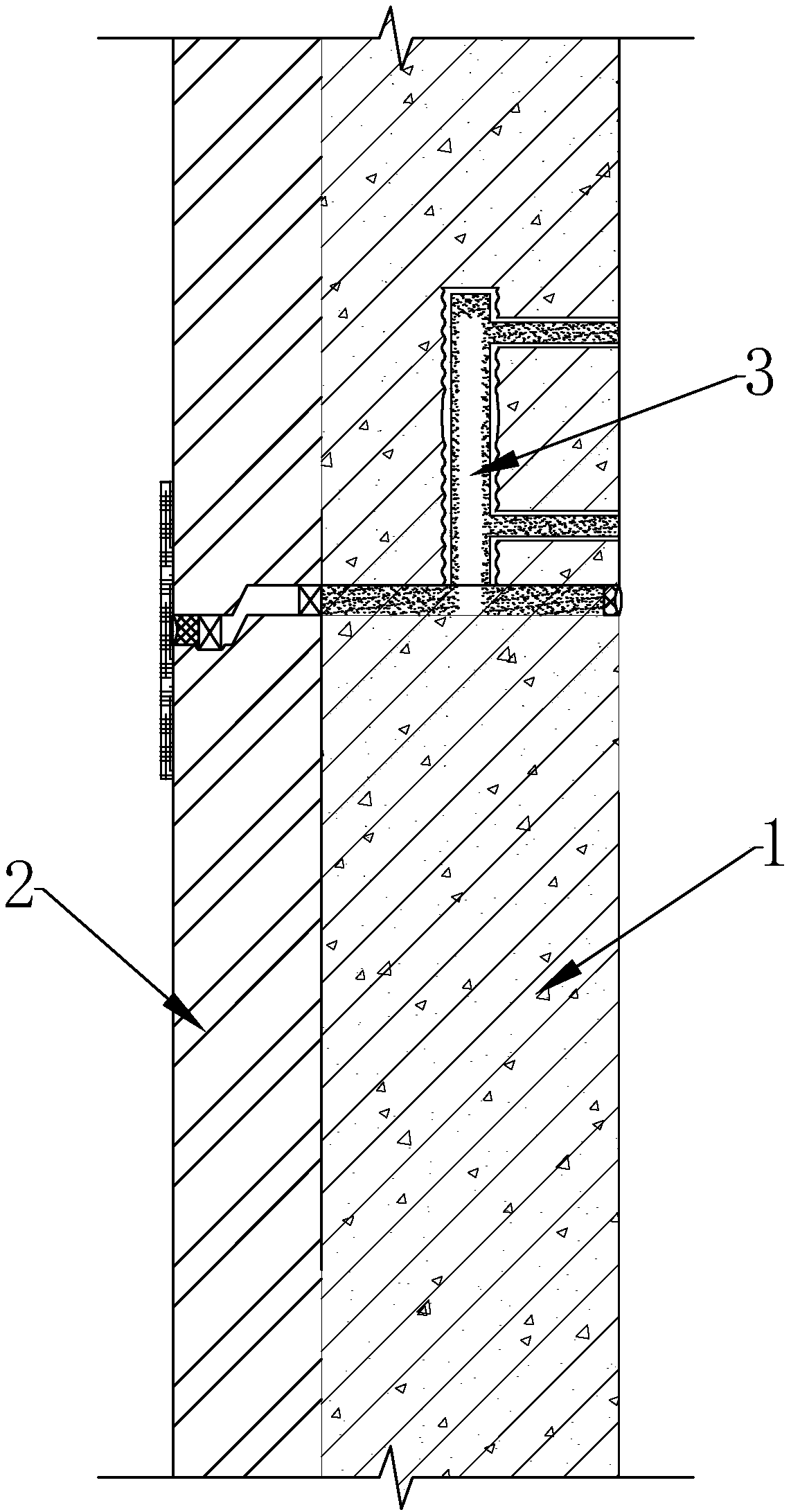 Prefabricated self-heat-preservation shearing wall