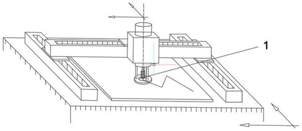 Track optimization method for improving processing speed of leather cutting machine