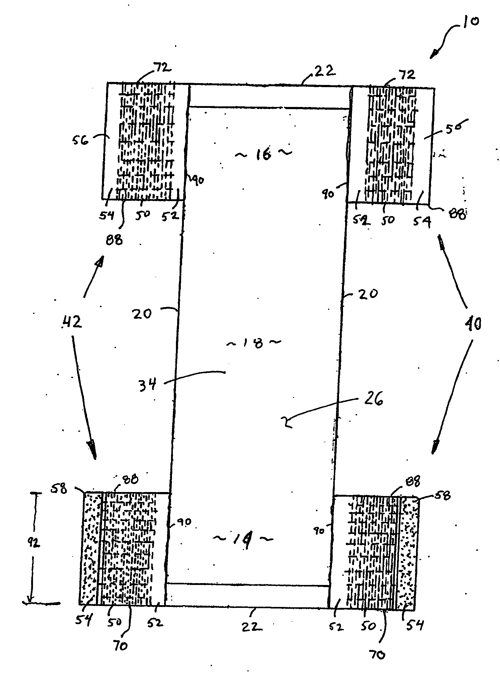 Convertible absorbent article with extensible side panels