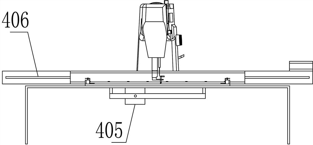 Automatic operation towel sewing production line and method