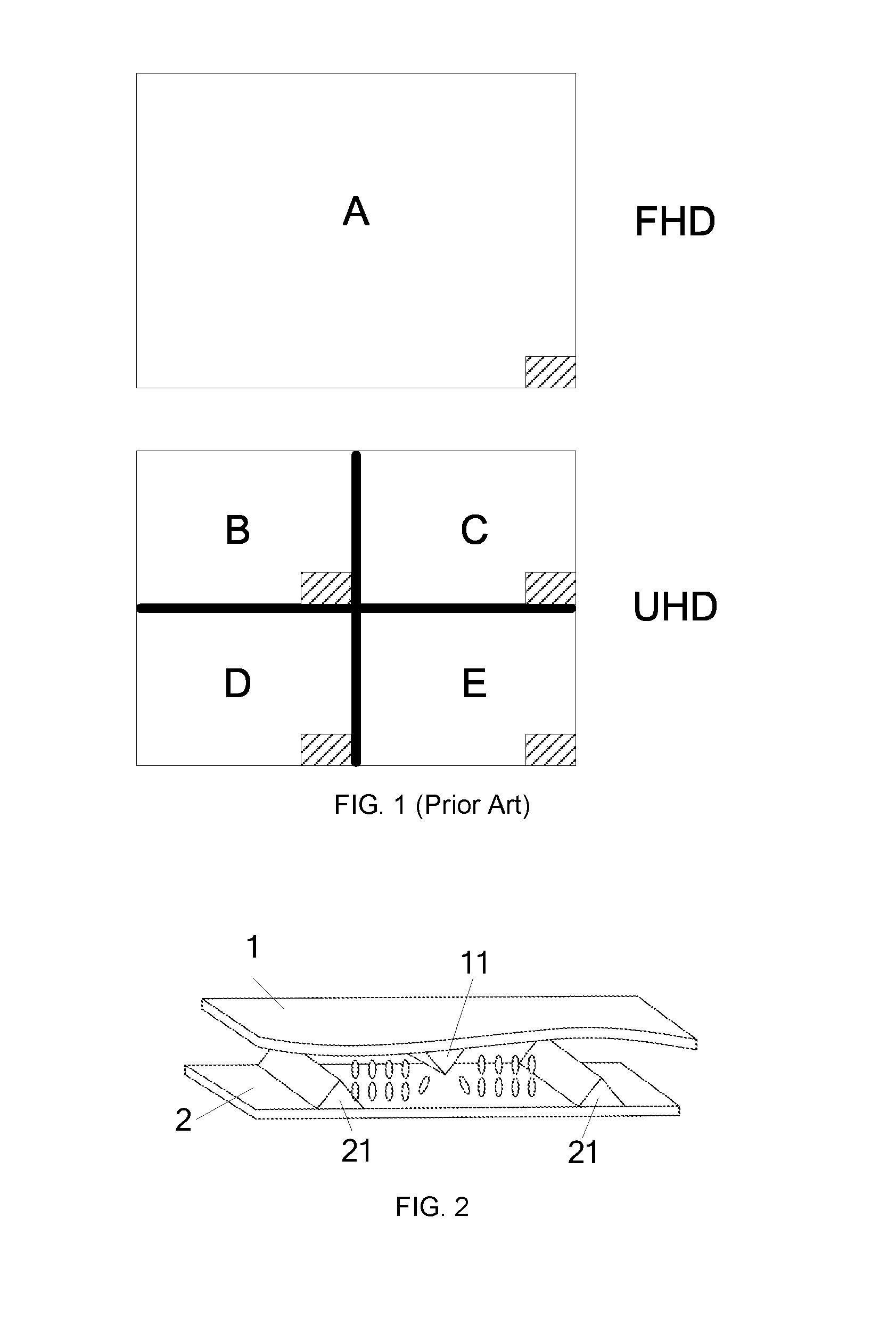 Image display method and apparatus, and multi-domain liquid crystal display device