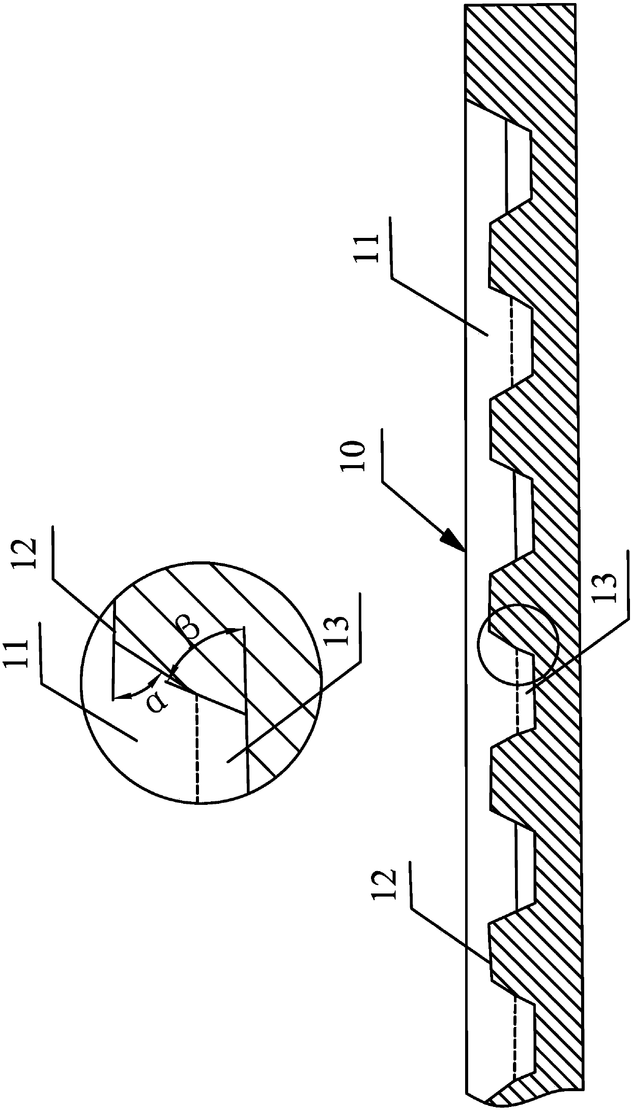 Longitudinal sleeper vibration damping track and its vibration damping assembly