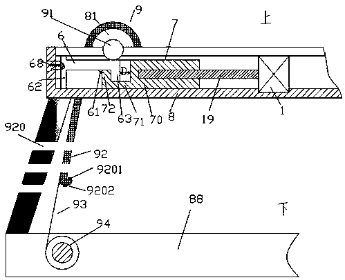 A kind of window rolling shutter driving device for preventing overtravel and using method thereof
