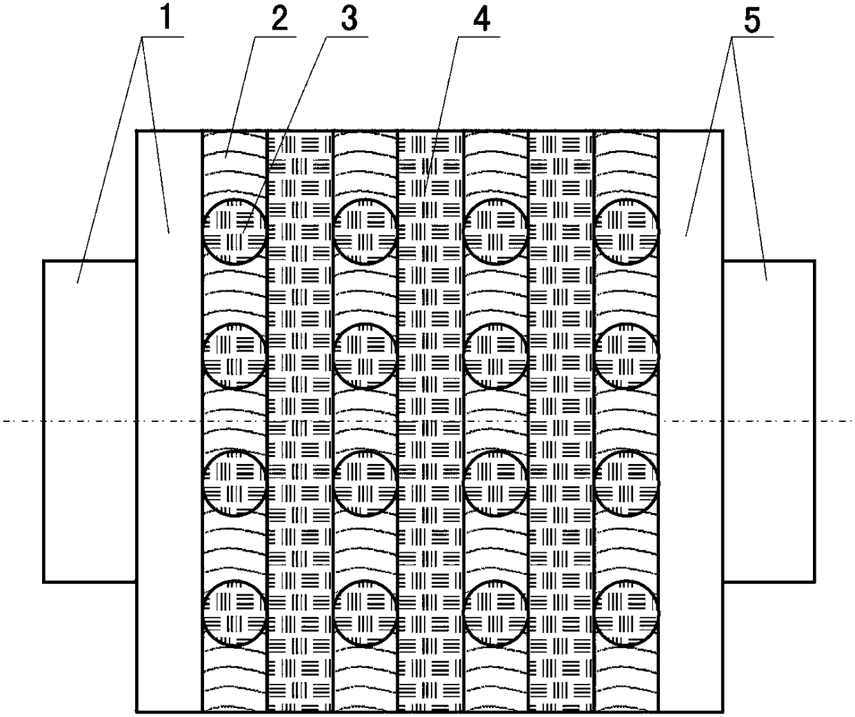 A gapless force transmission coupling device that can generate shear deformation in a supergravity field