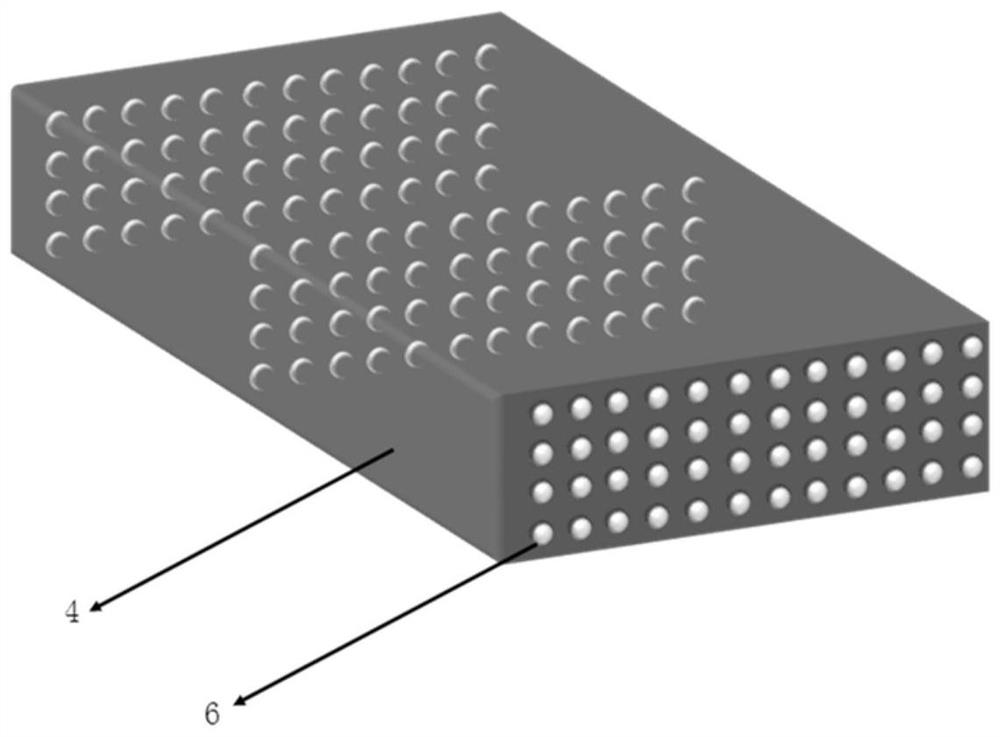 Periodic structure railway track plate based on elastic wave forbidden band theory