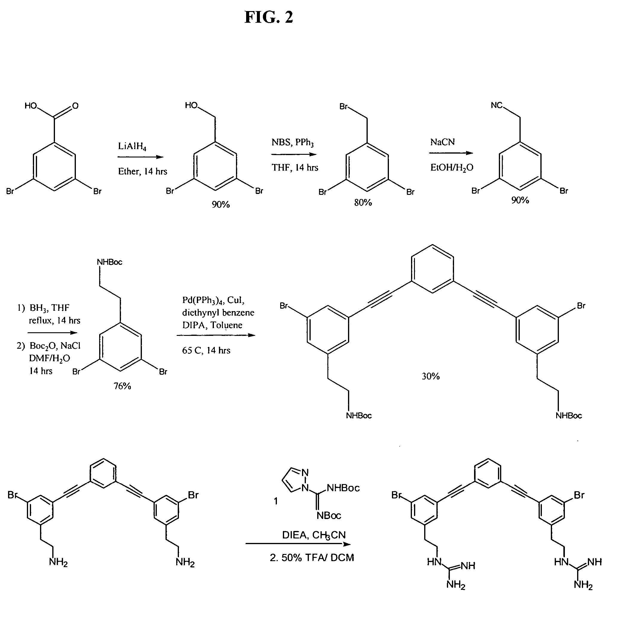 Facially amphiphilic polyaryl and polyarylalkynyl polymers and oligomers and uses thereof