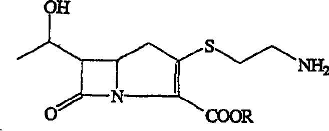 Process for the preparation of imipenem