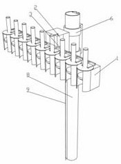 Novel wave storage type wave power generation device