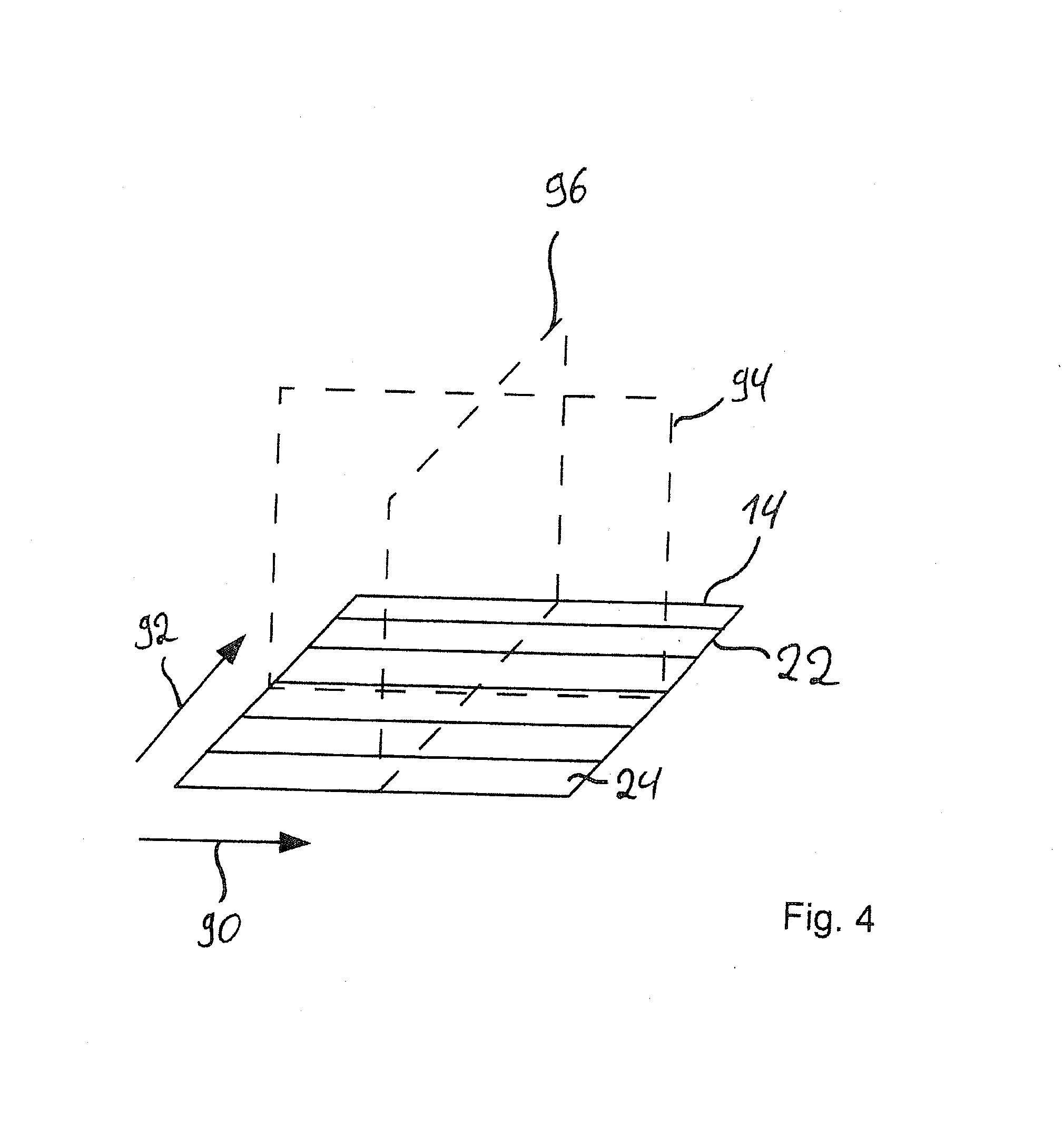 Antenna apparatus and method for electronically pivoting a radar beam