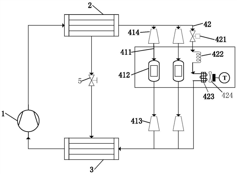 Inverter thermal management system for air conditioner and air conditioner