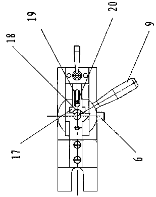 Milling clamping tool for an irregular outward convex side face of round thin sheet with center hole