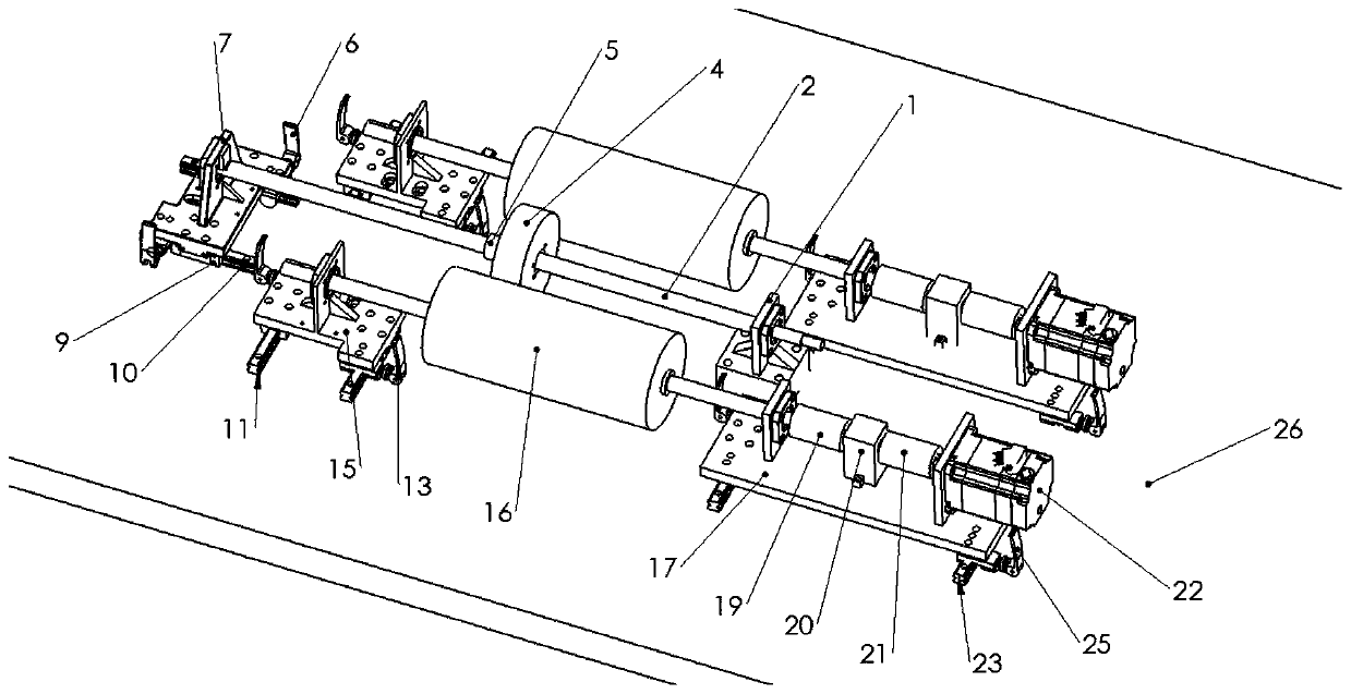 Lead screw reverser frictional resistance torque detection device